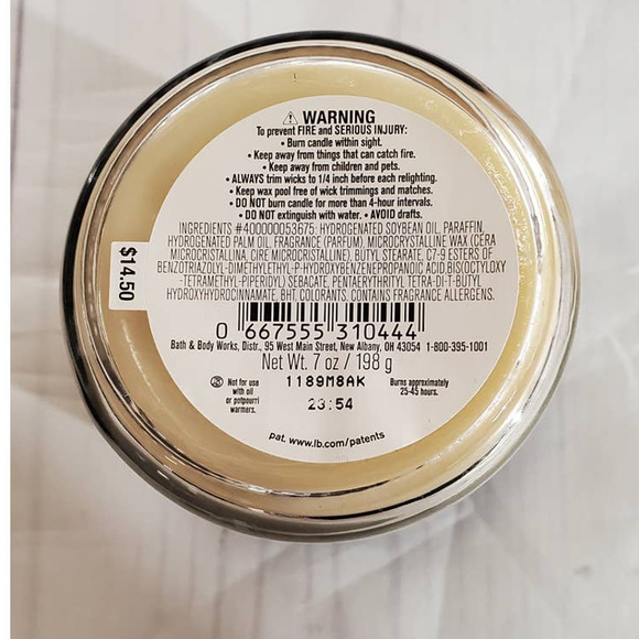 NEW! Bath & Body Works Merry Cookie Fragrance Single Wick Candle Home Decor - Picture 2 of 3